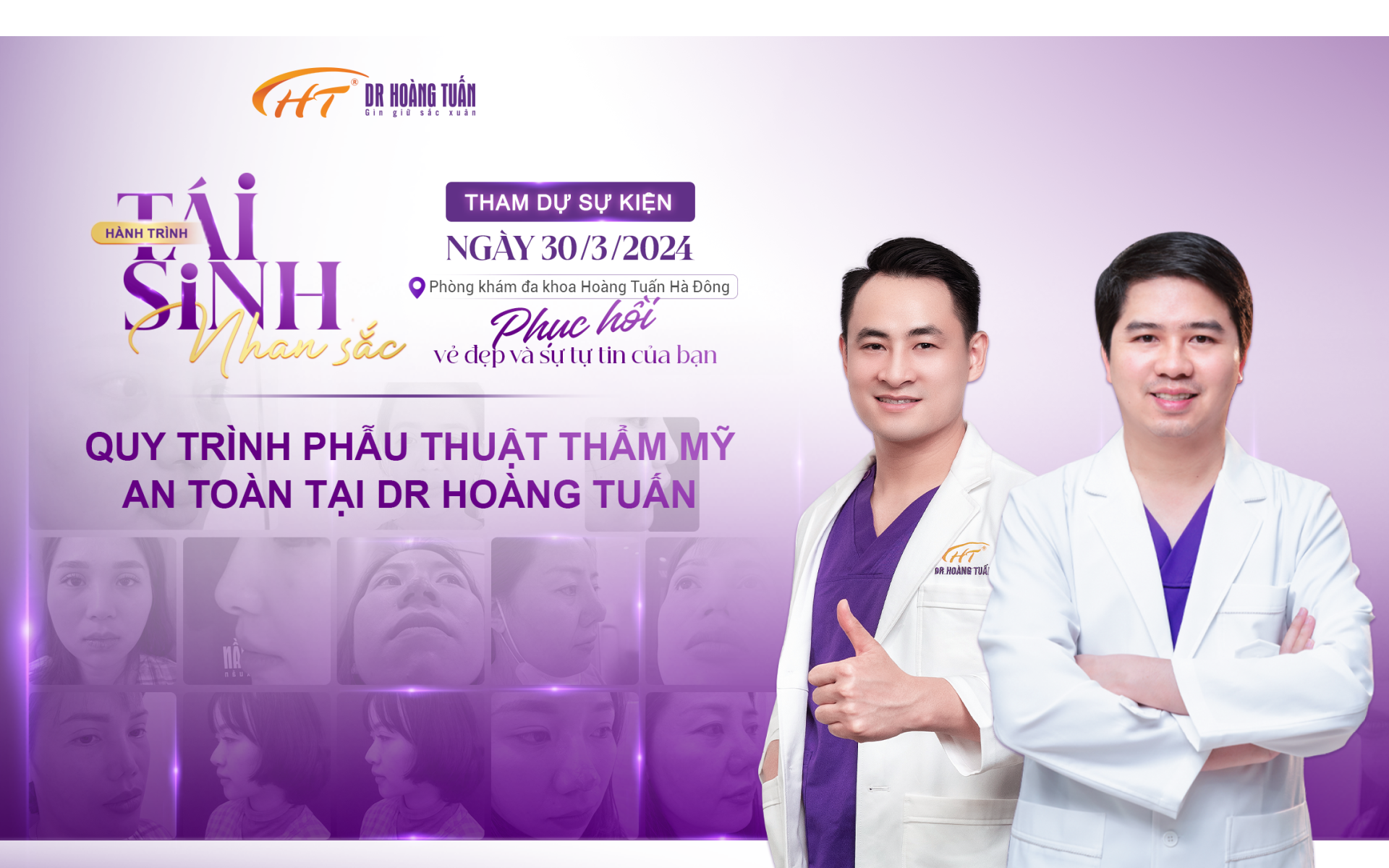 Quy trình phẫu thuật thẩm mỹ an toàn tại Dr Hoàng Tuấn